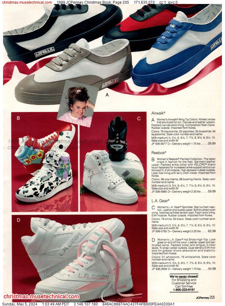 1989 JCPenney Christmas Book, Page 205