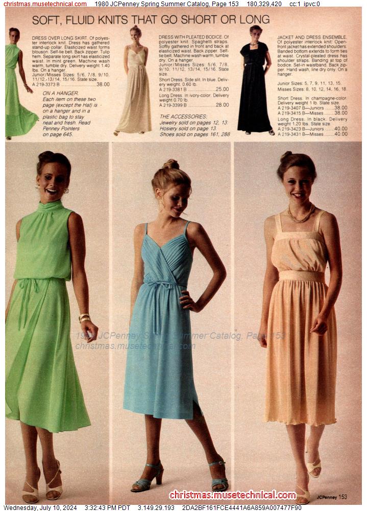 1980 JCPenney Spring Summer Catalog, Page 153