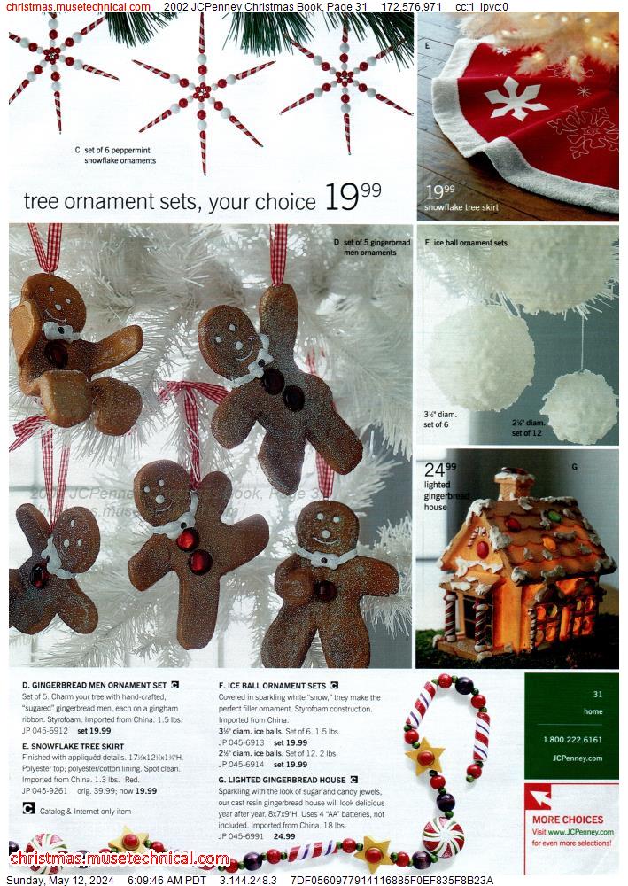 2002 JCPenney Christmas Book, Page 31