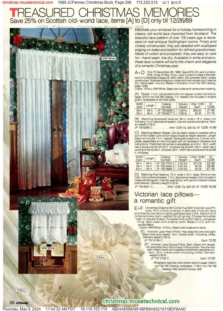 1989 JCPenney Christmas Book, Page 296