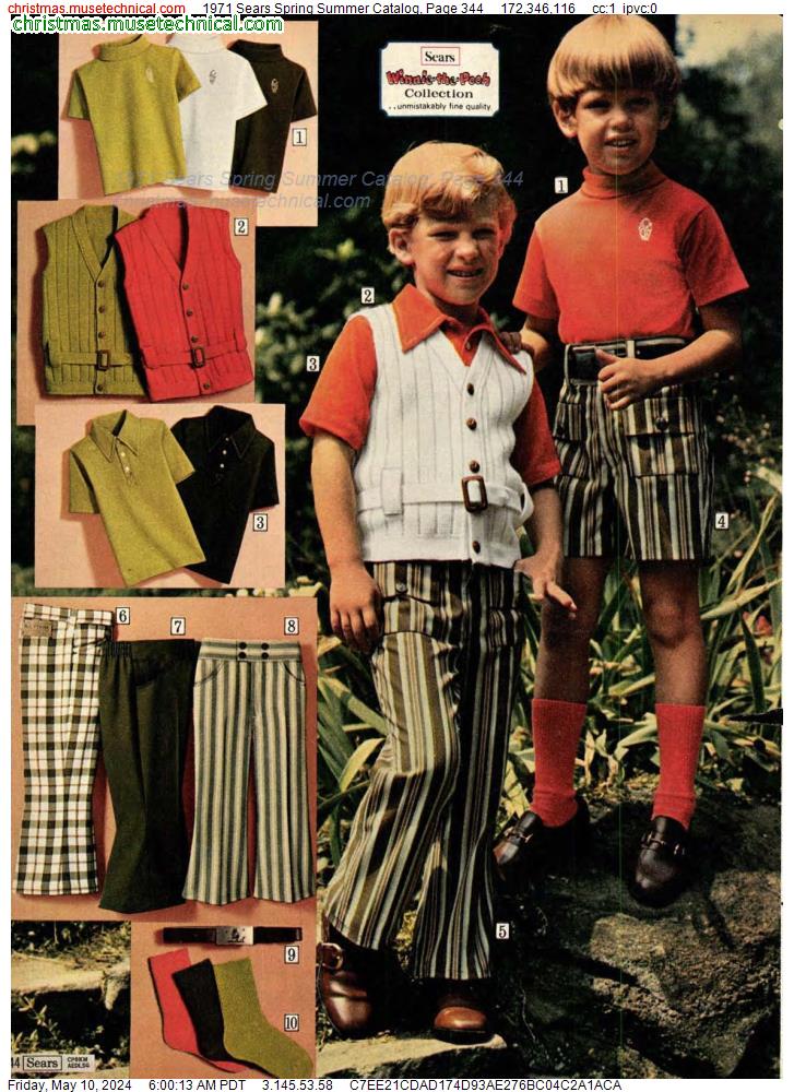 1971 Sears Spring Summer Catalog, Page 344