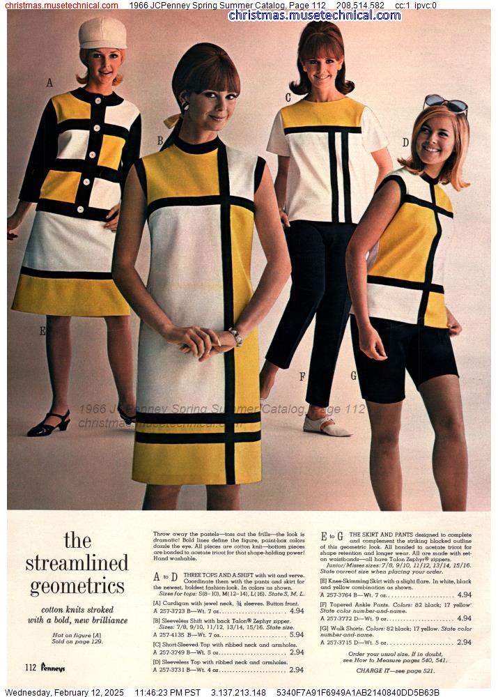 1966 JCPenney Spring Summer Catalog, Page 112