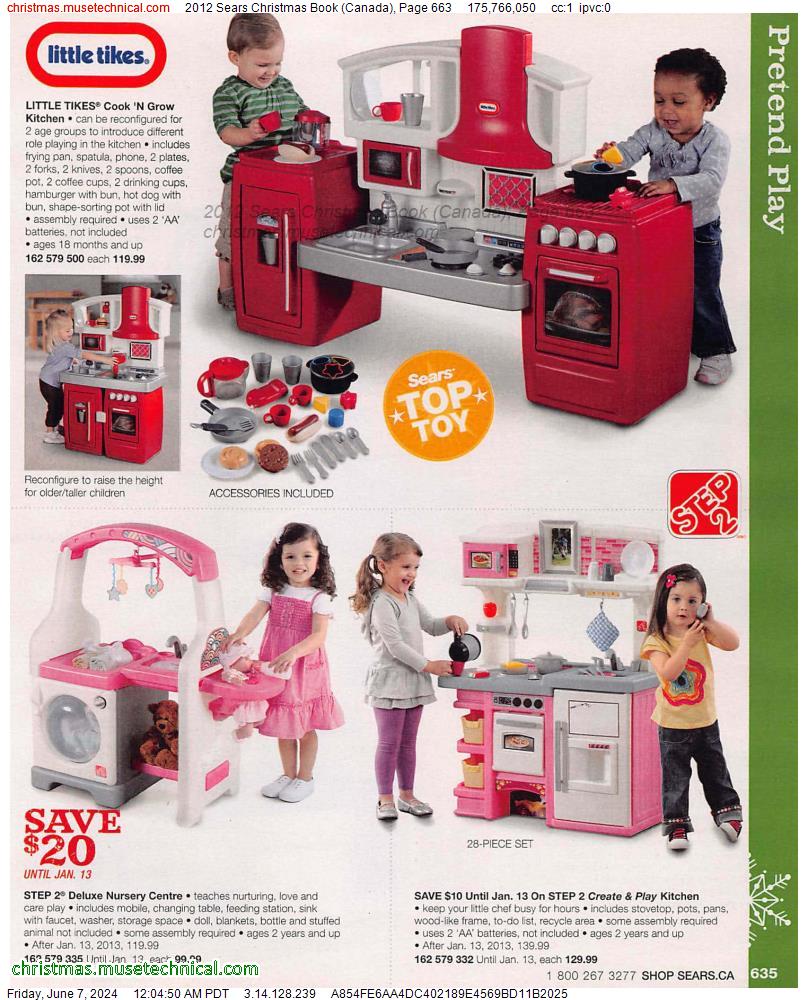 2012 Sears Christmas Book (Canada), Page 663