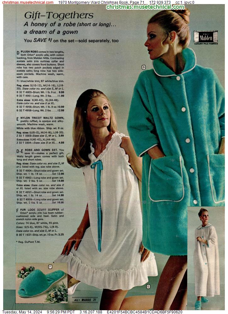 1970 Montgomery Ward Christmas Book, Page 71