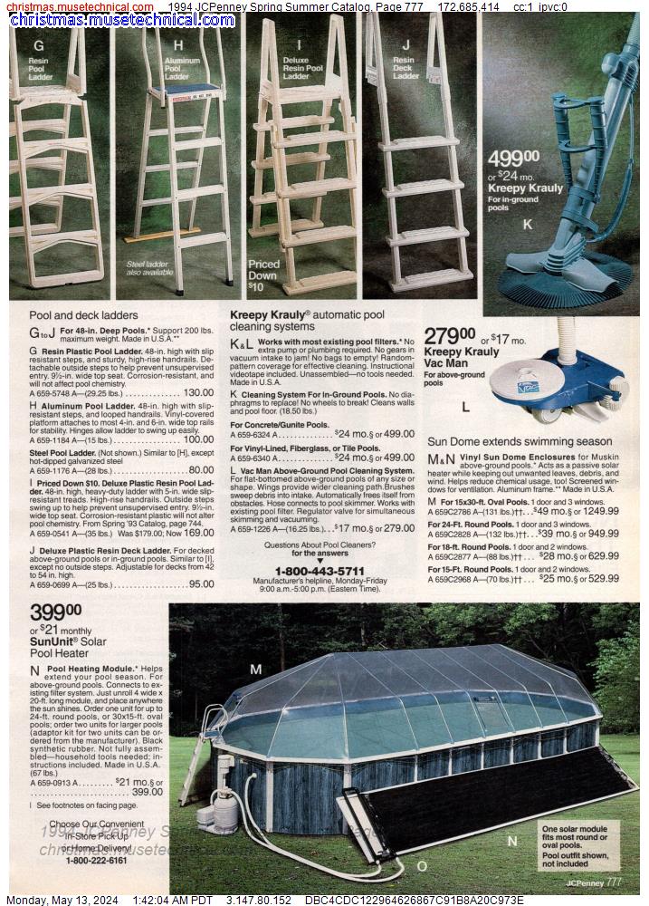 1994 JCPenney Spring Summer Catalog, Page 777