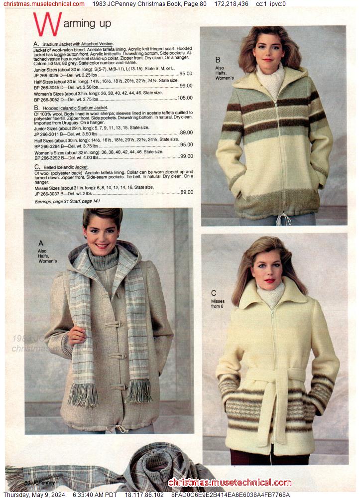 1983 JCPenney Christmas Book, Page 80