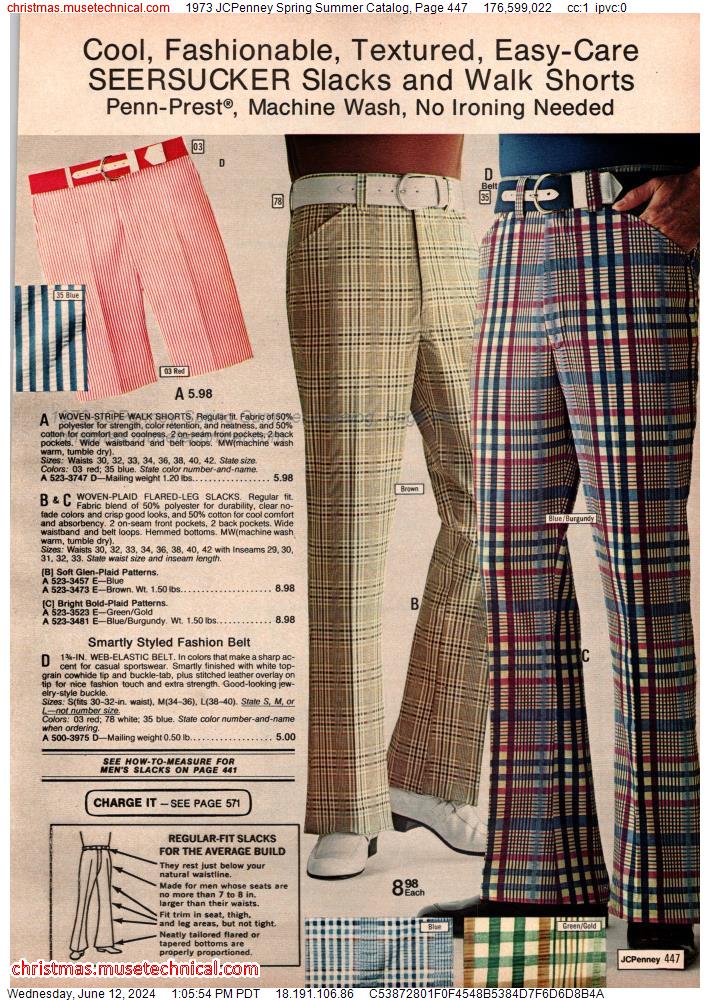 1973 JCPenney Spring Summer Catalog, Page 447