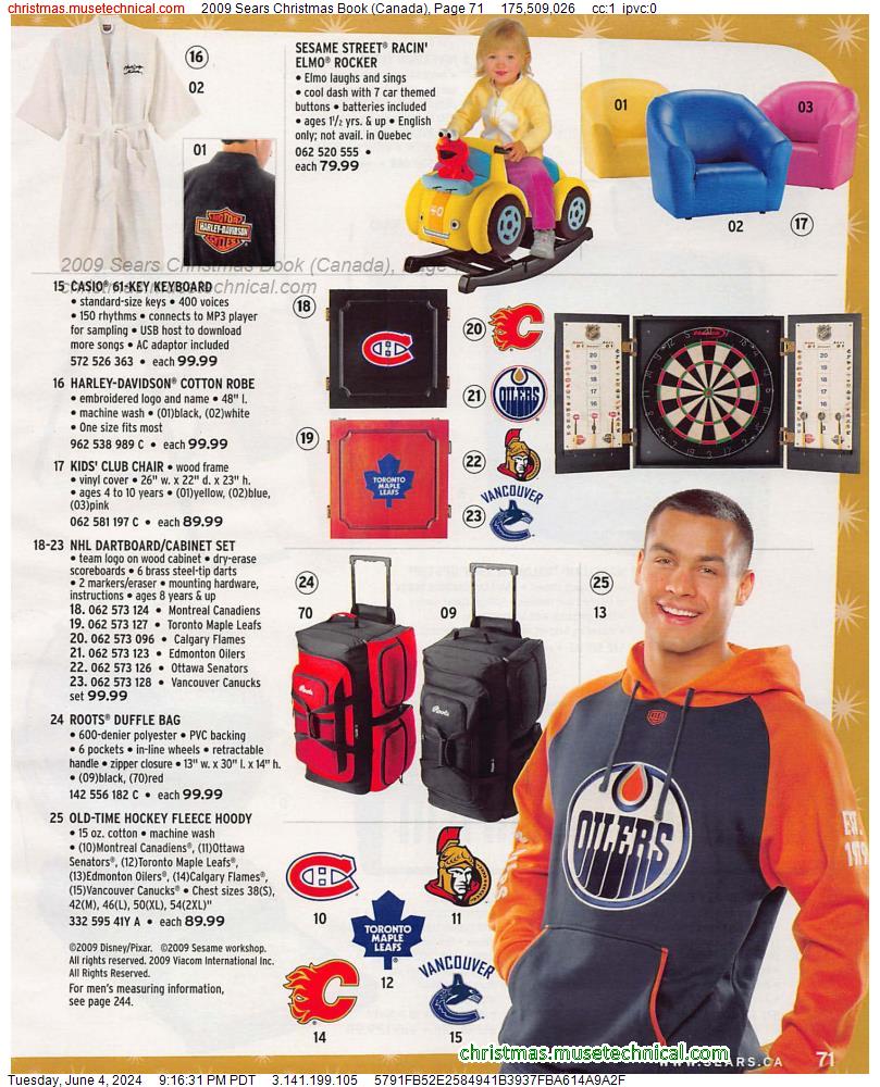 2009 Sears Christmas Book (Canada), Page 71