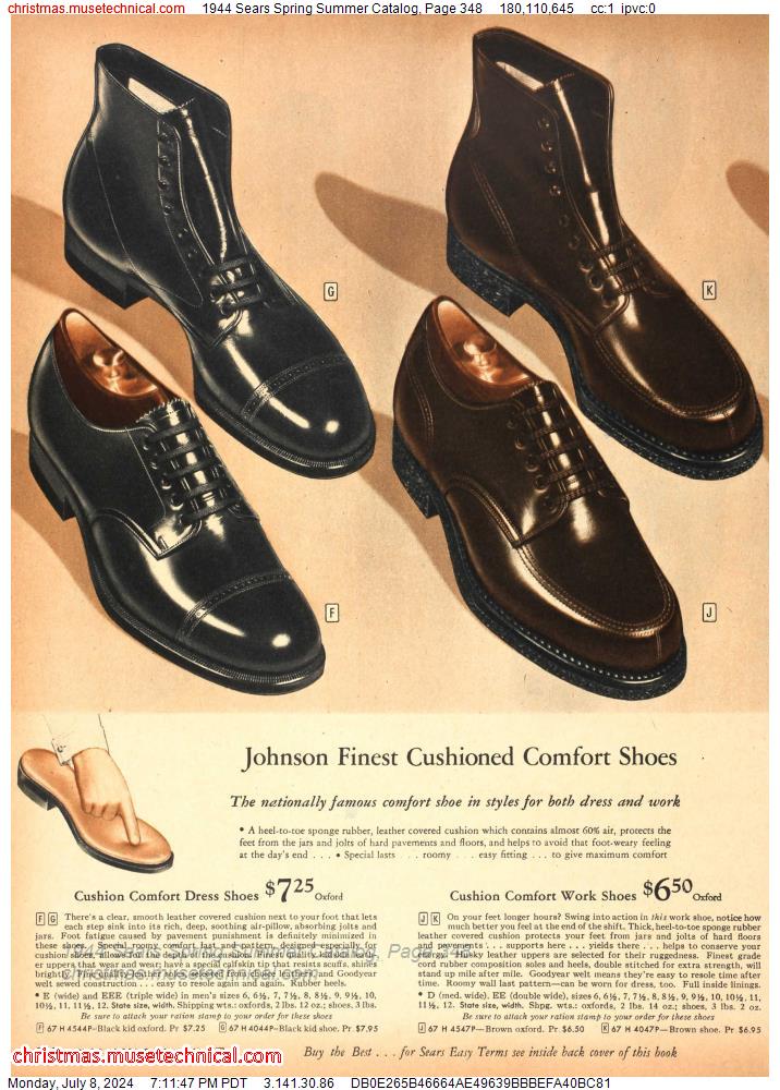 1944 Sears Spring Summer Catalog, Page 348