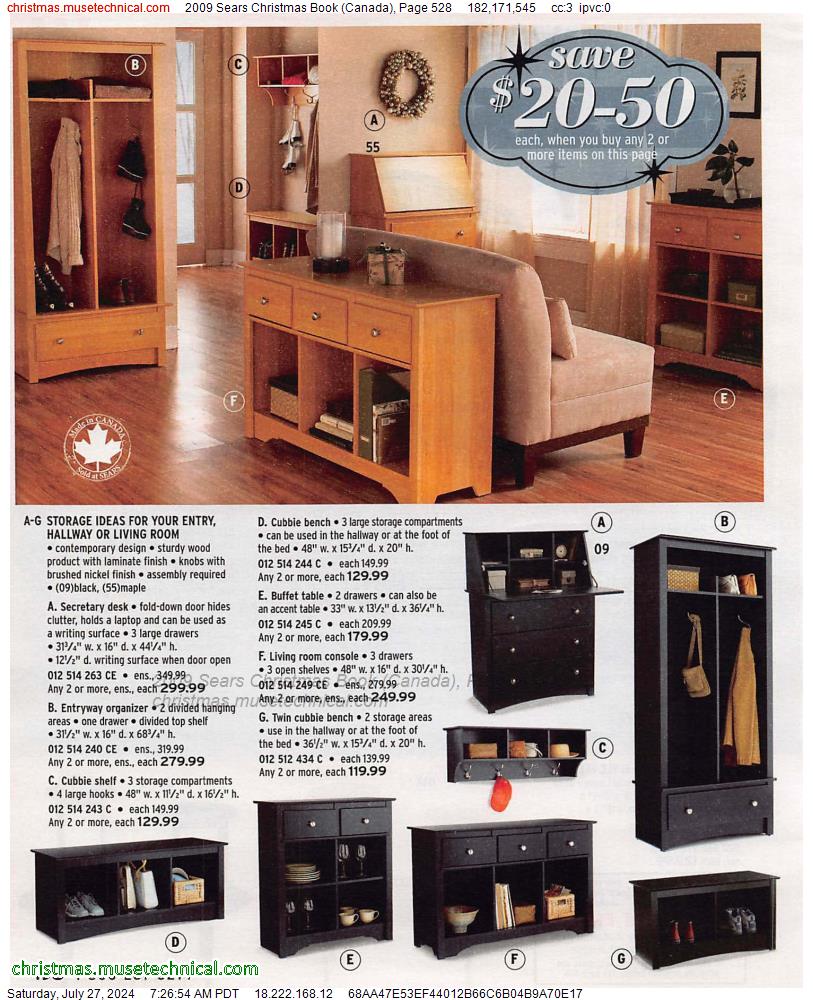 2009 Sears Christmas Book (Canada), Page 528
