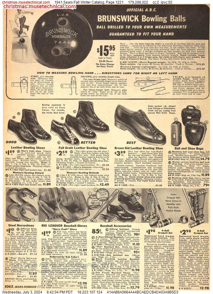 1941 Sears Fall Winter Catalog, Page 1221