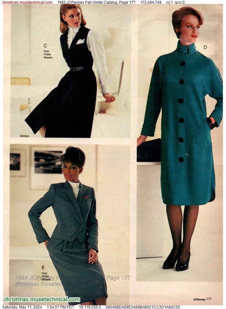 1983 JCPenney Fall Winter Catalog, Page 177