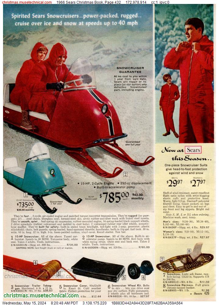 1966 Sears Christmas Book, Page 432