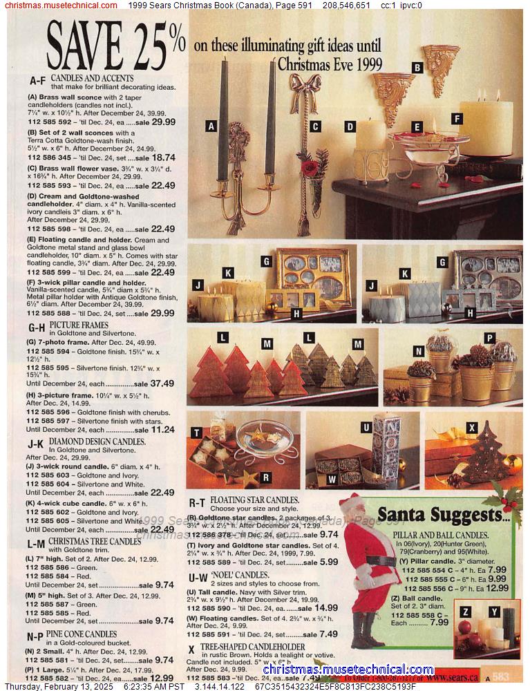 1999 Sears Christmas Book (Canada), Page 591