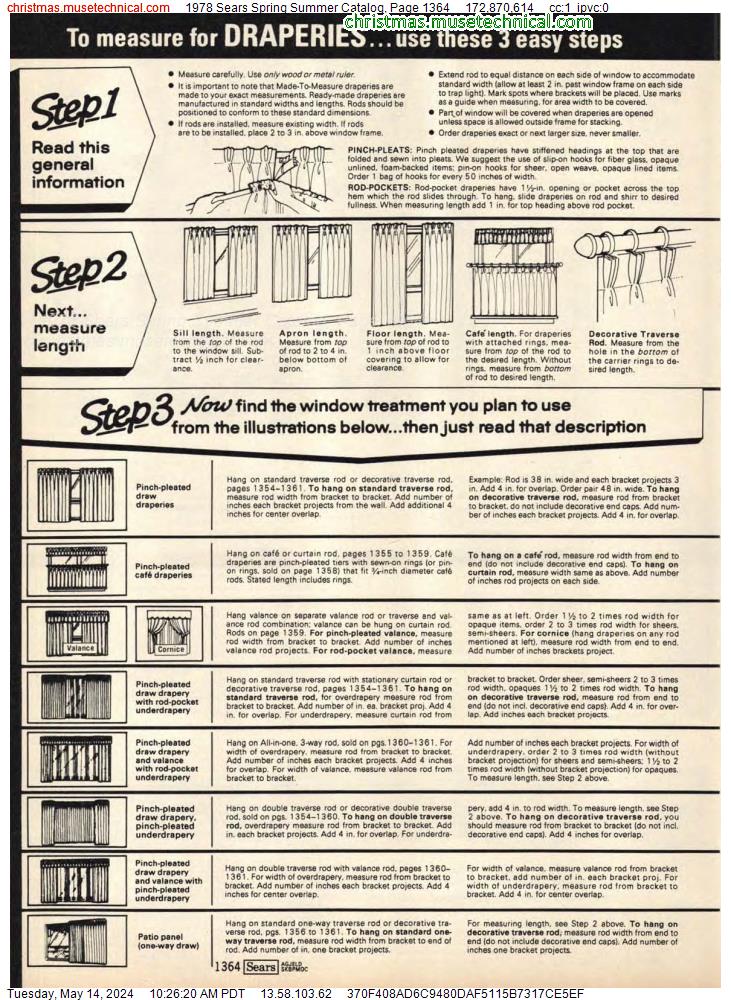 1978 Sears Spring Summer Catalog, Page 1364