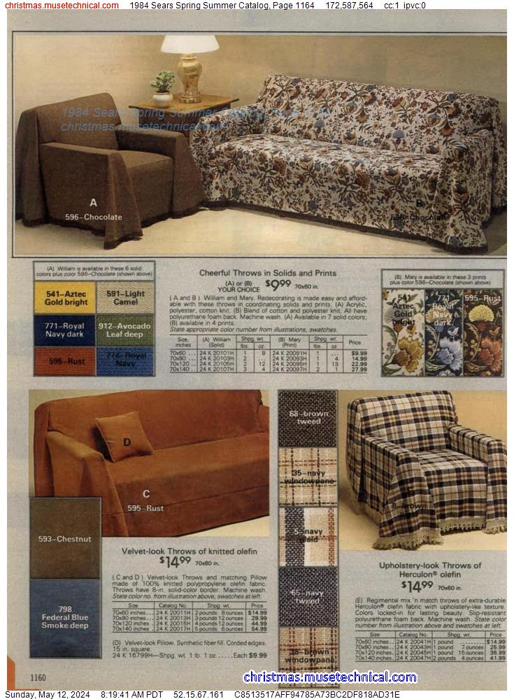 1984 Sears Spring Summer Catalog, Page 1164
