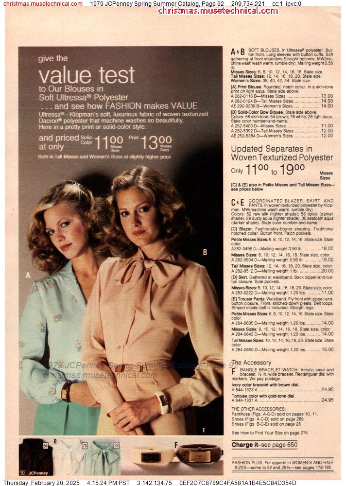 1979 JCPenney Spring Summer Catalog, Page 92