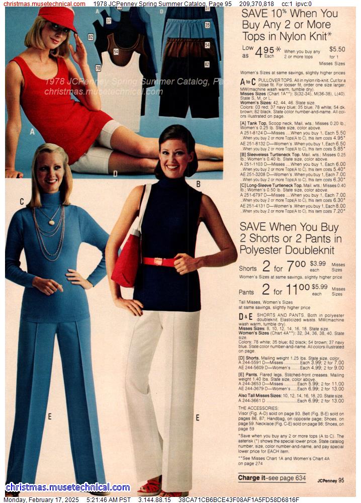 1978 JCPenney Spring Summer Catalog, Page 95