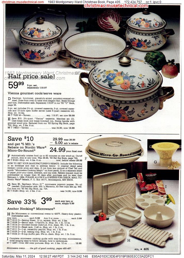 1983 Montgomery Ward Christmas Book, Page 405