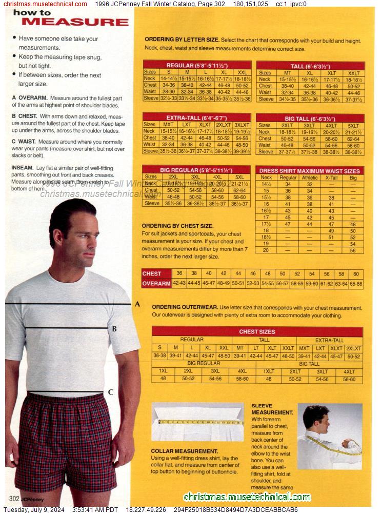 1996 JCPenney Fall Winter Catalog, Page 302