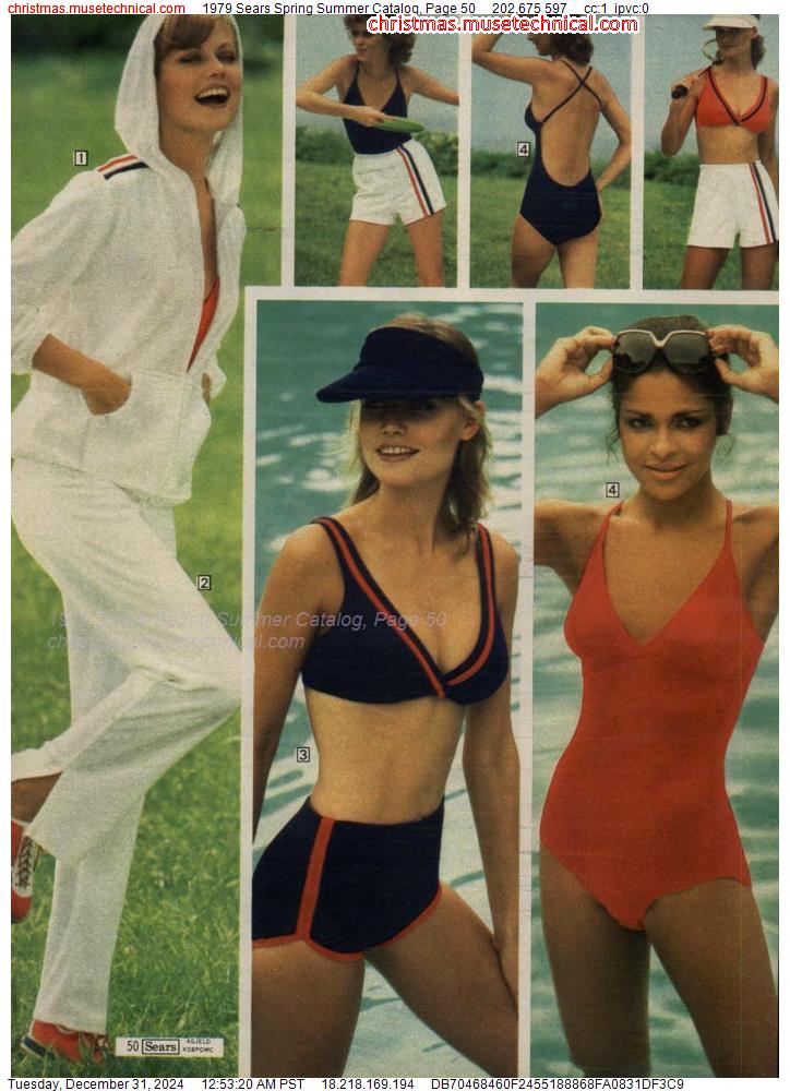 1979 Sears Spring Summer Catalog, Page 50