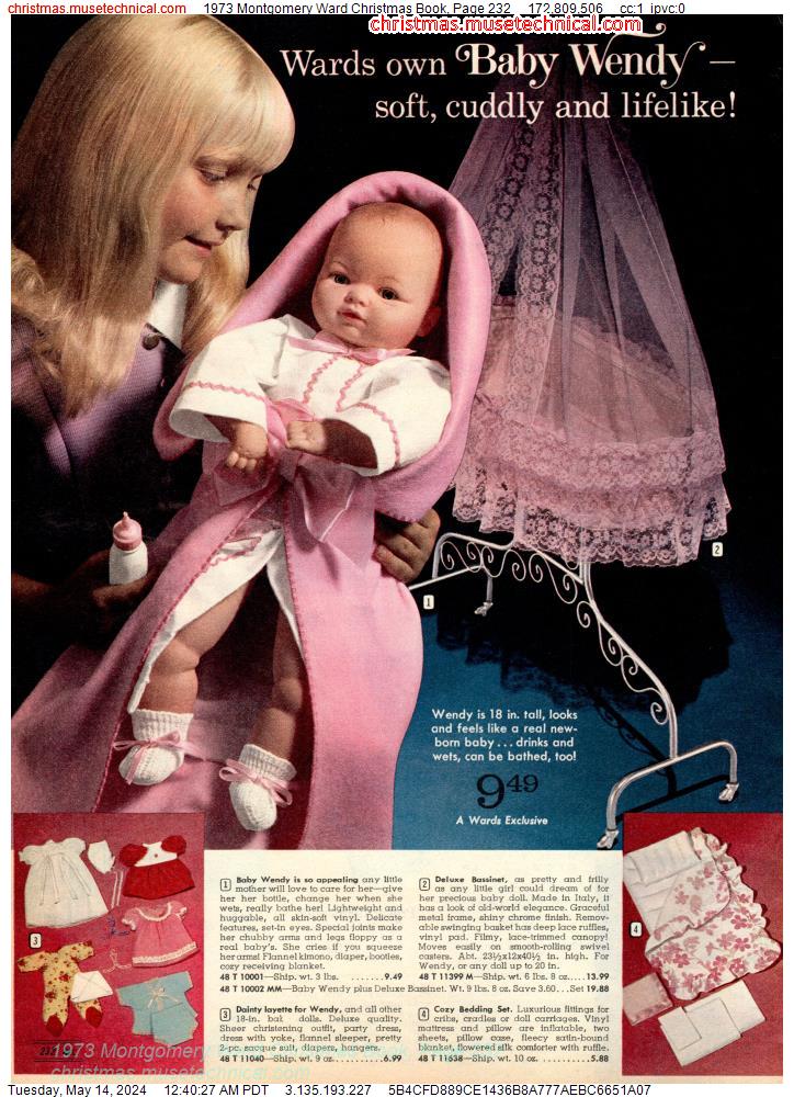1973 Montgomery Ward Christmas Book, Page 232