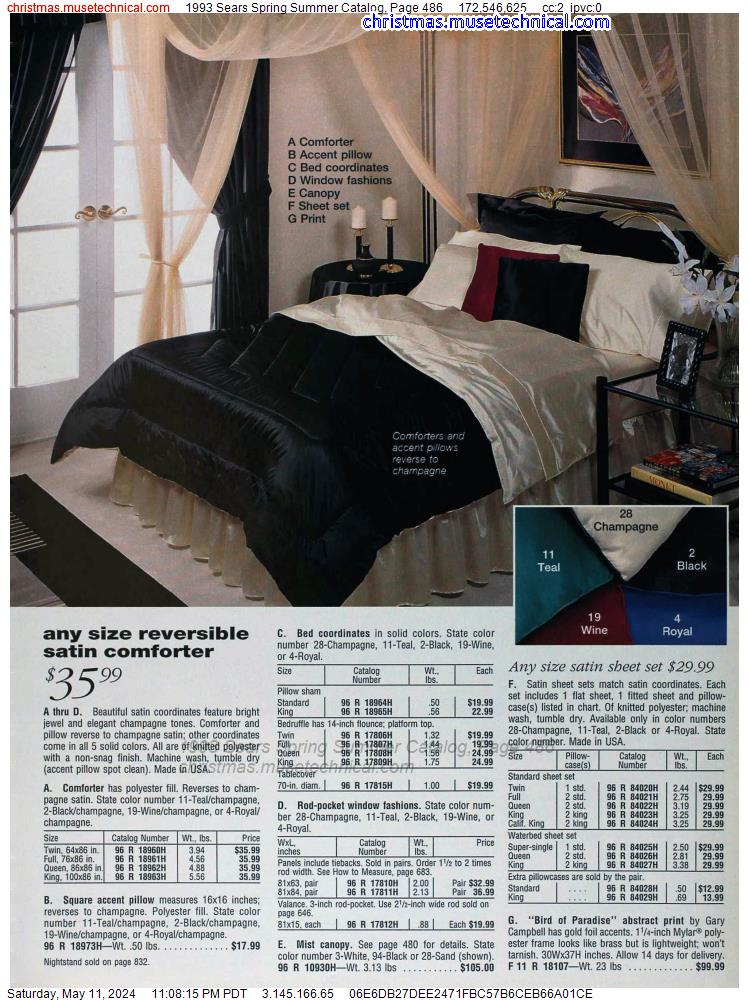 1993 Sears Spring Summer Catalog, Page 486