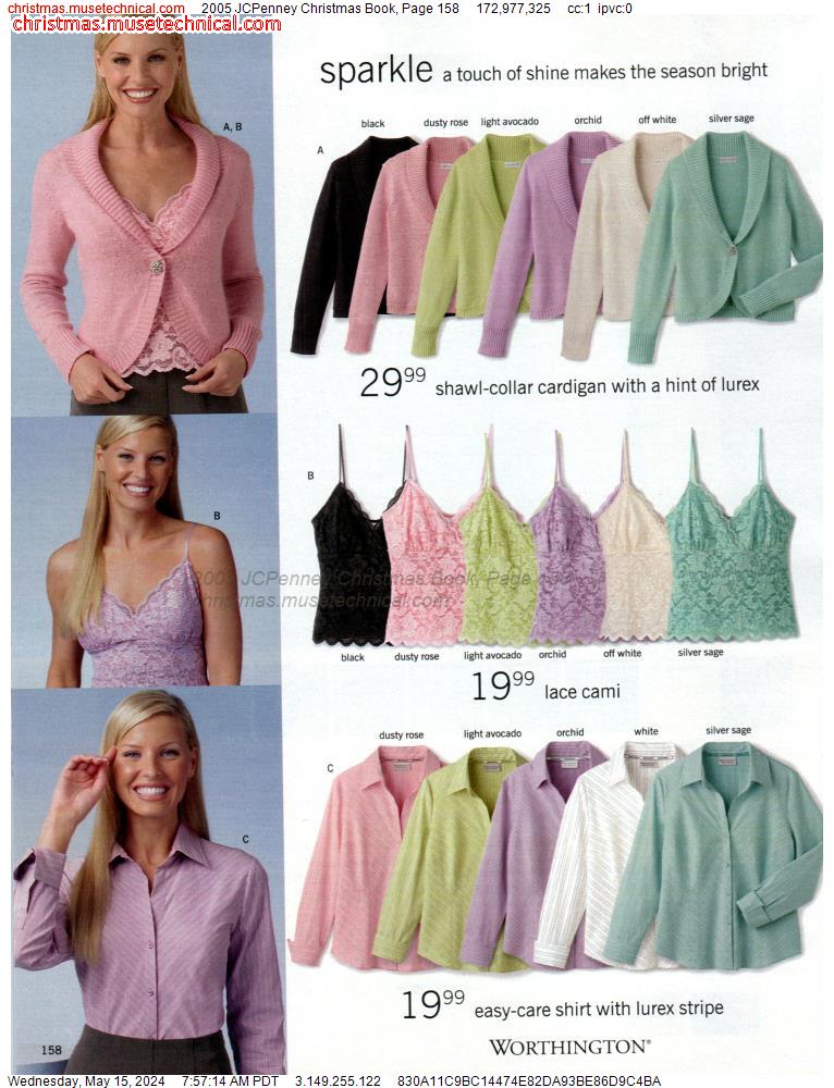 2005 JCPenney Christmas Book, Page 158