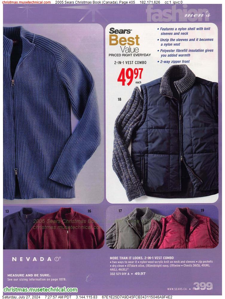 2005 Sears Christmas Book (Canada), Page 405