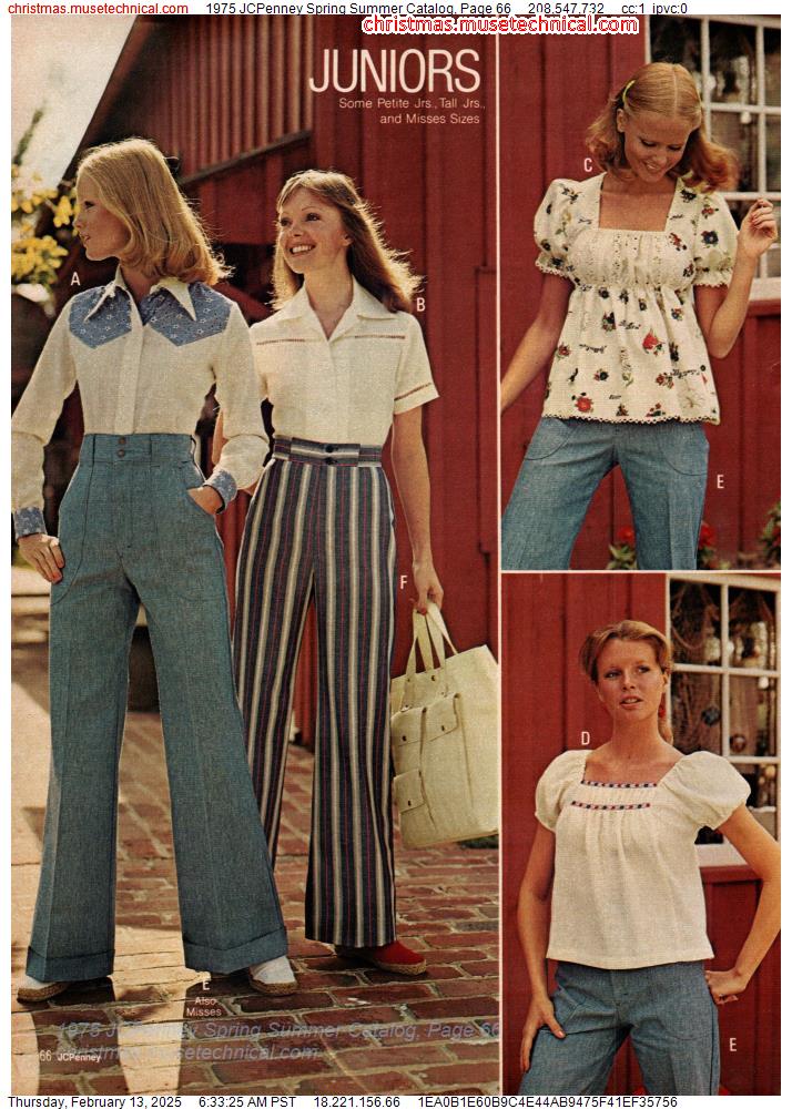 1975 JCPenney Spring Summer Catalog, Page 66