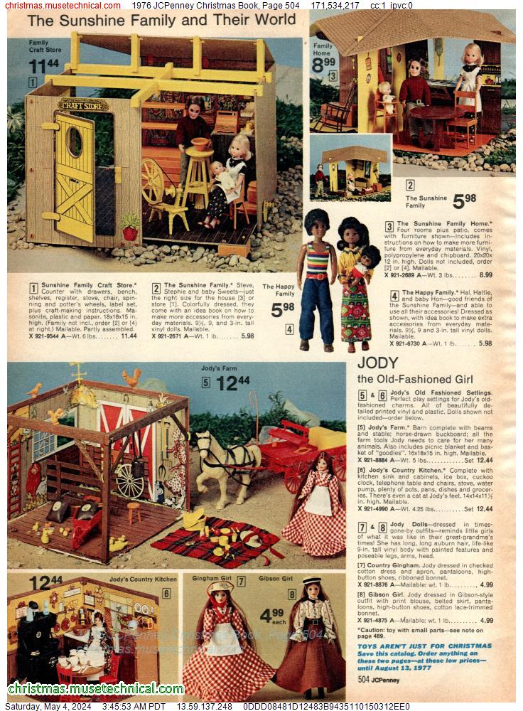 1976 JCPenney Christmas Book, Page 504