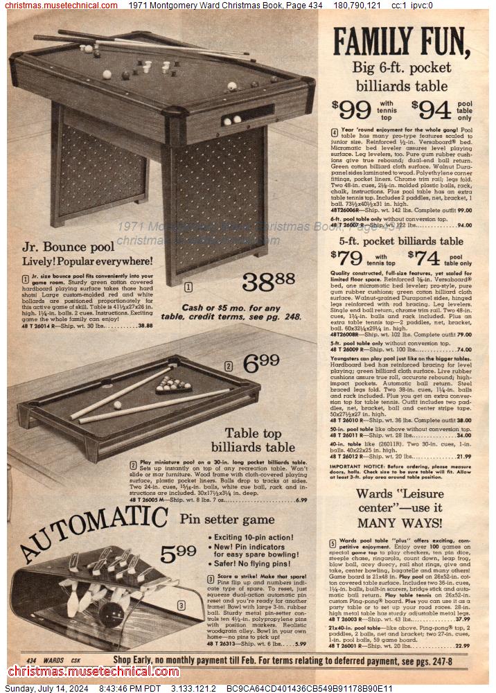 1971 Montgomery Ward Christmas Book, Page 434