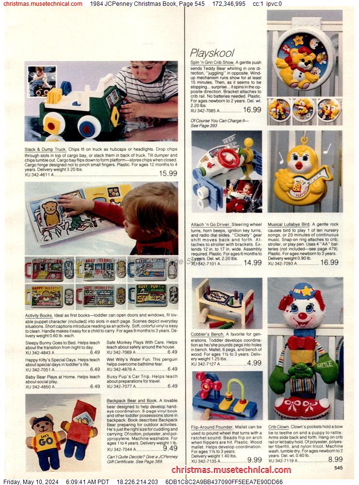 1984 JCPenney Christmas Book, Page 545