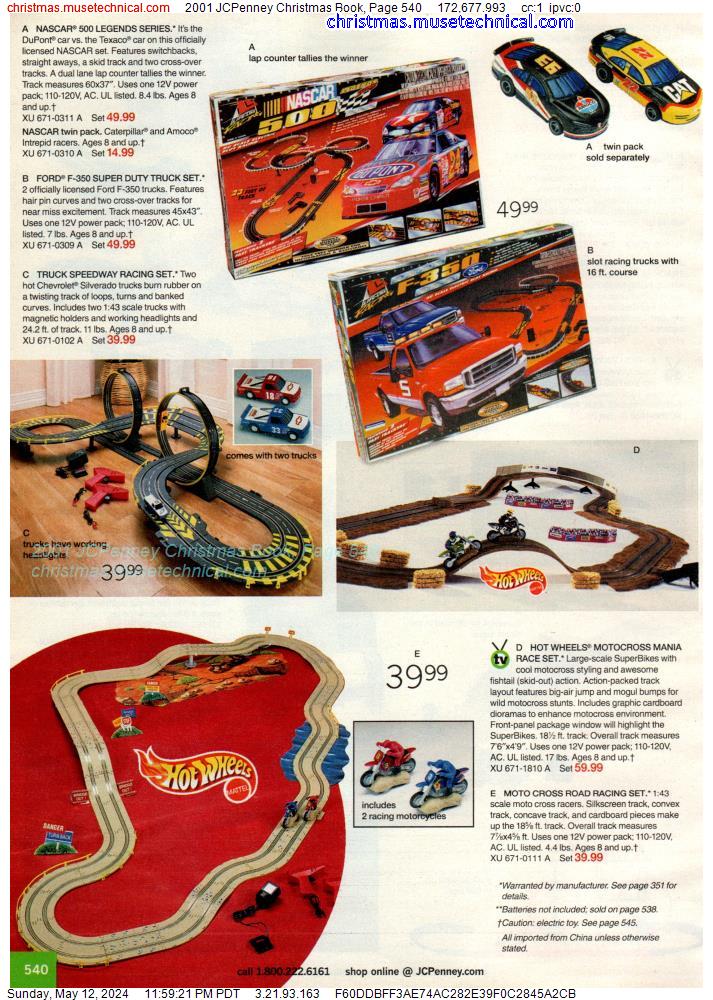2001 JCPenney Christmas Book, Page 540