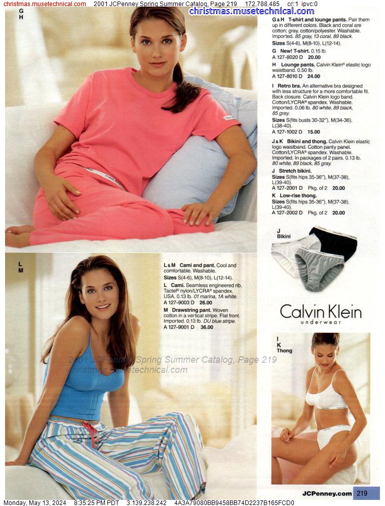 2001 JCPenney Spring Summer Catalog, Page 219