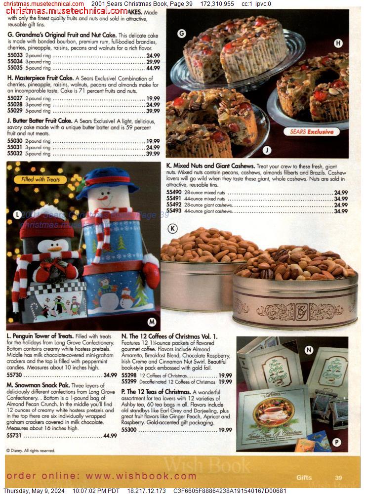 2001 Sears Christmas Book, Page 39