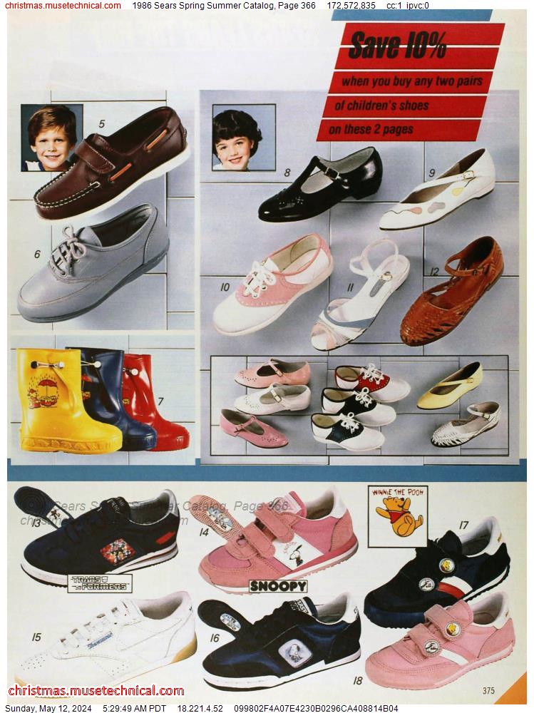1986 Sears Spring Summer Catalog, Page 366