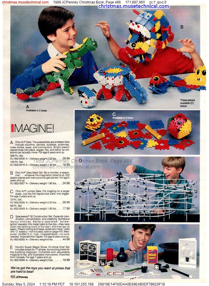 1989 JCPenney Christmas Book, Page 466