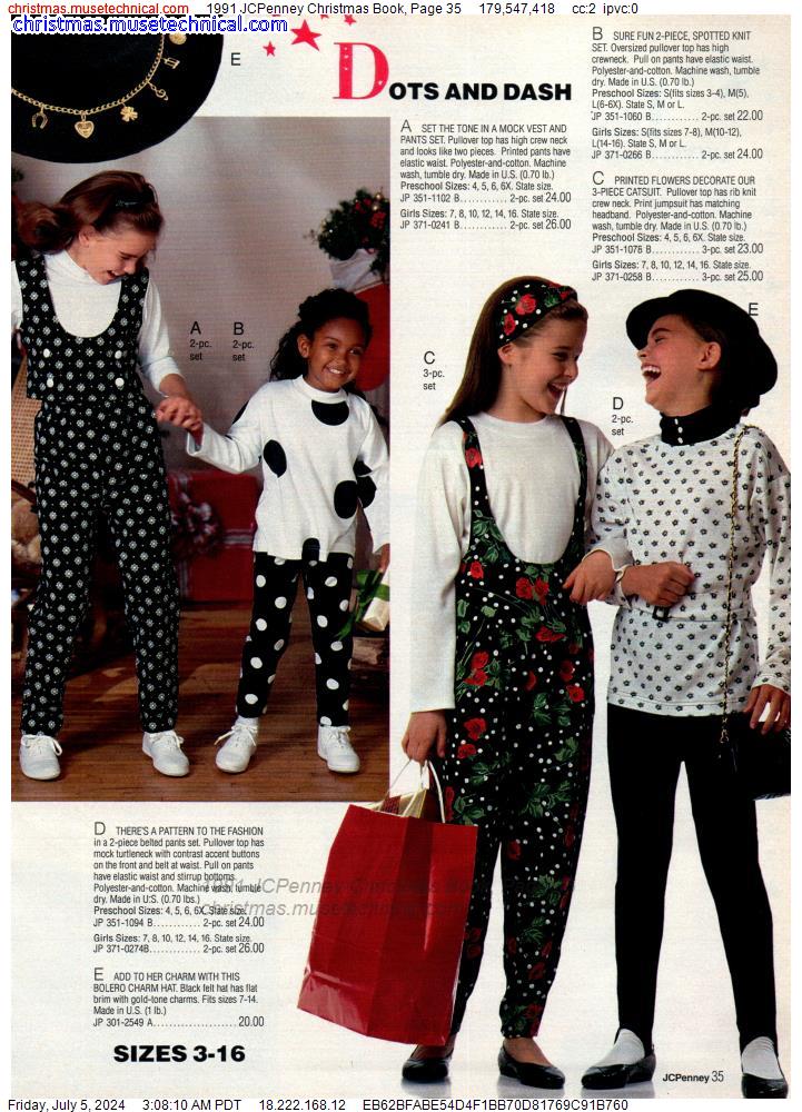1991 JCPenney Christmas Book, Page 35