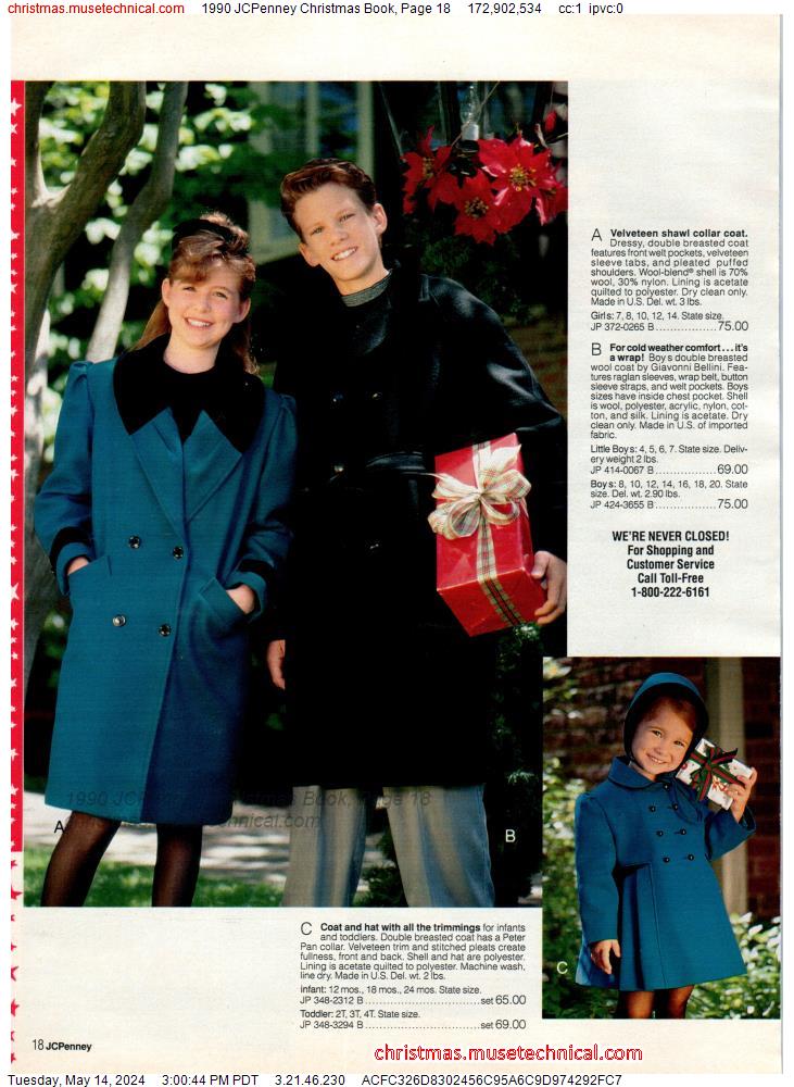 1990 JCPenney Christmas Book, Page 18