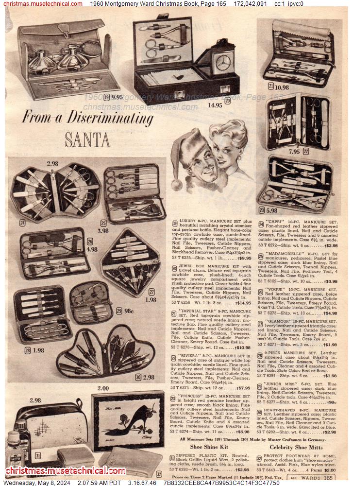 1960 Montgomery Ward Christmas Book, Page 165