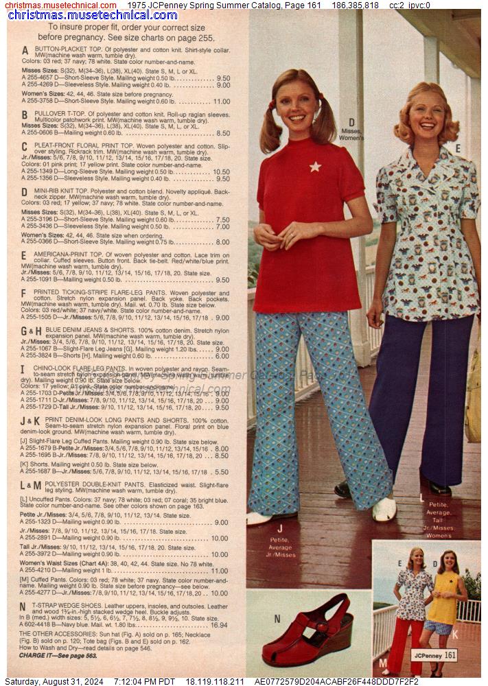 1975 JCPenney Spring Summer Catalog, Page 161