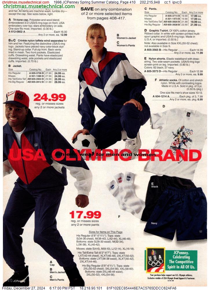 1996 JCPenney Spring Summer Catalog, Page 410