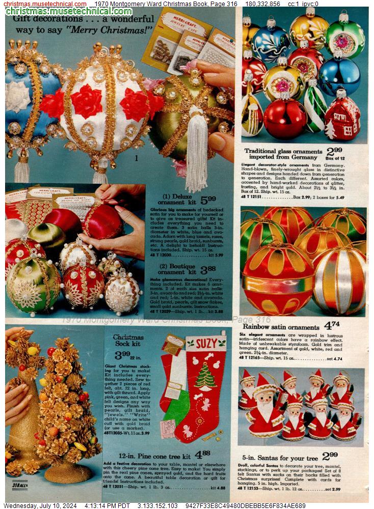 1970 Montgomery Ward Christmas Book, Page 316