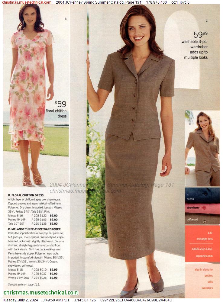 2004 JCPenney Spring Summer Catalog, Page 131
