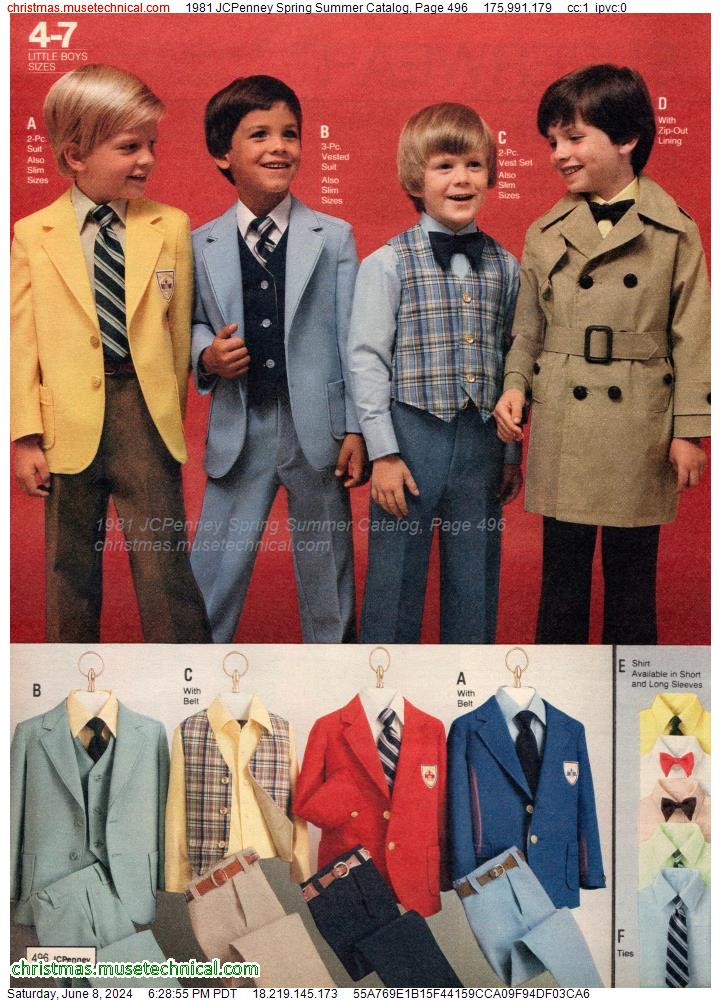 1981 JCPenney Spring Summer Catalog, Page 496