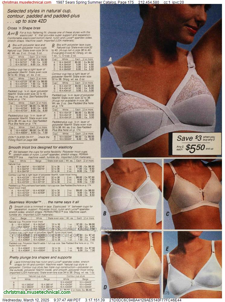 1987 Sears Spring Summer Catalog, Page 175