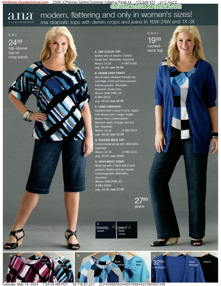 2009 JCPenney Spring Summer Catalog, Page 14