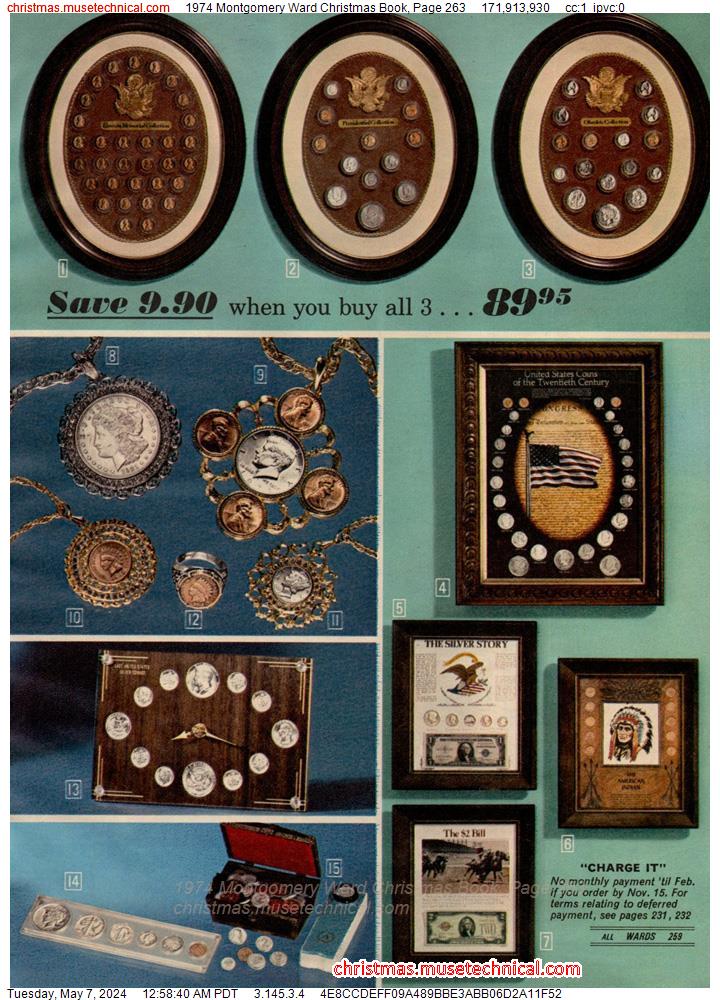 1974 Montgomery Ward Christmas Book, Page 263