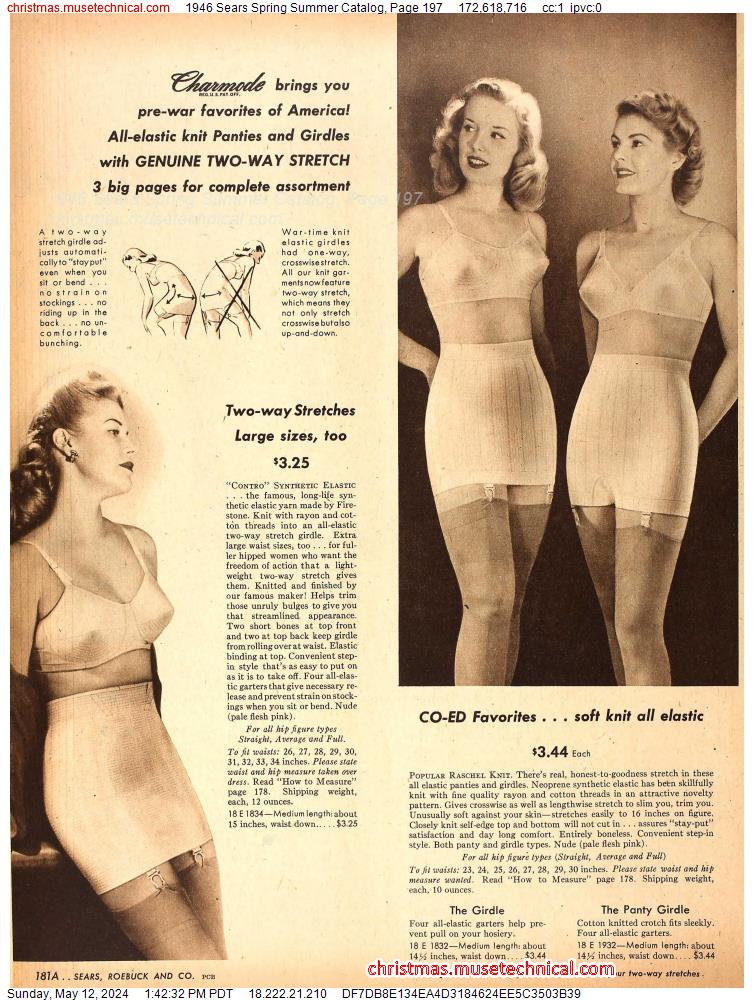 1946 Sears Spring Summer Catalog, Page 197